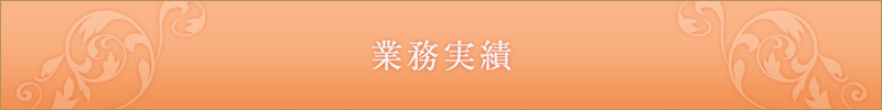 業務実績