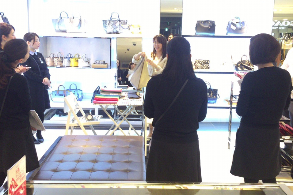 横浜高島屋店パーソナルカラー診断イベント風景