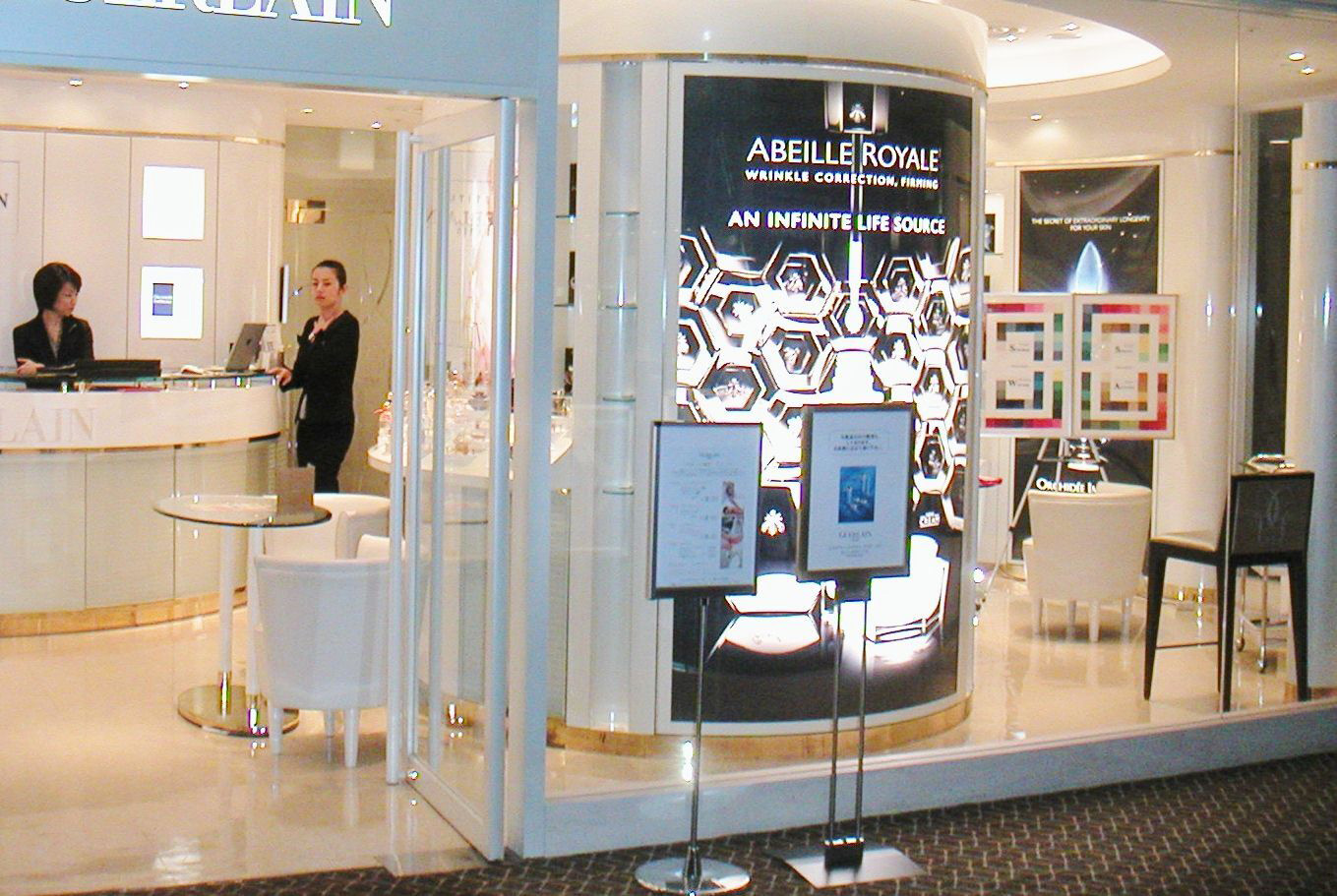 シェラトン都ホテル東京店パーソナルカラー診断イベント風景