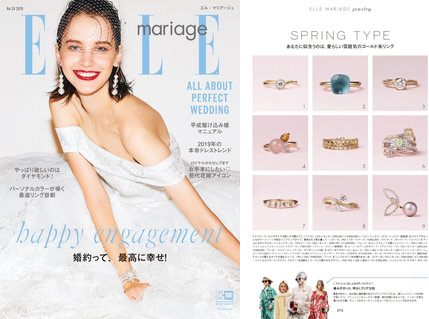ELLE mariageパーソナルカラー別似合うリング監修