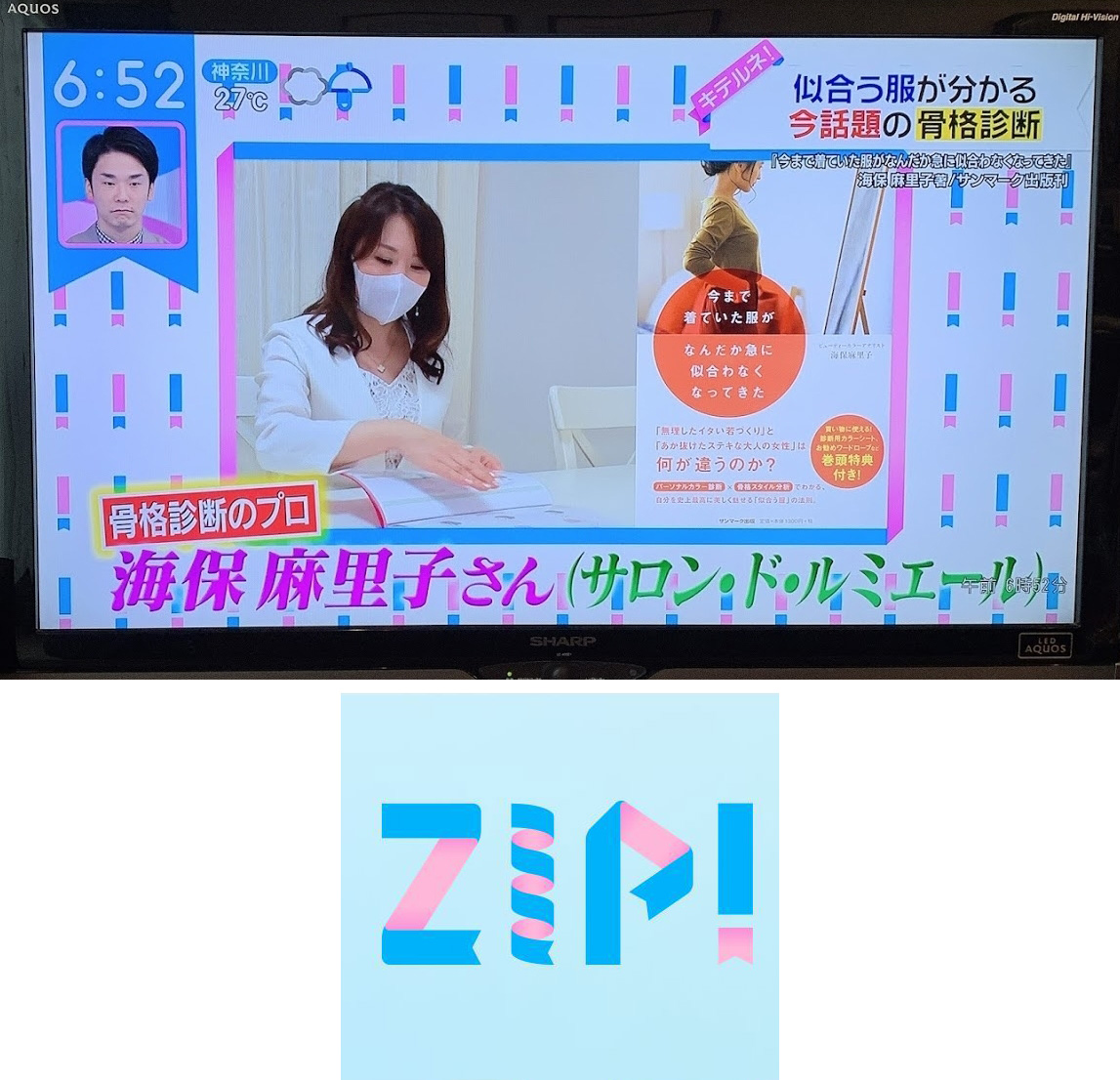 ZIP骨格診断の様子