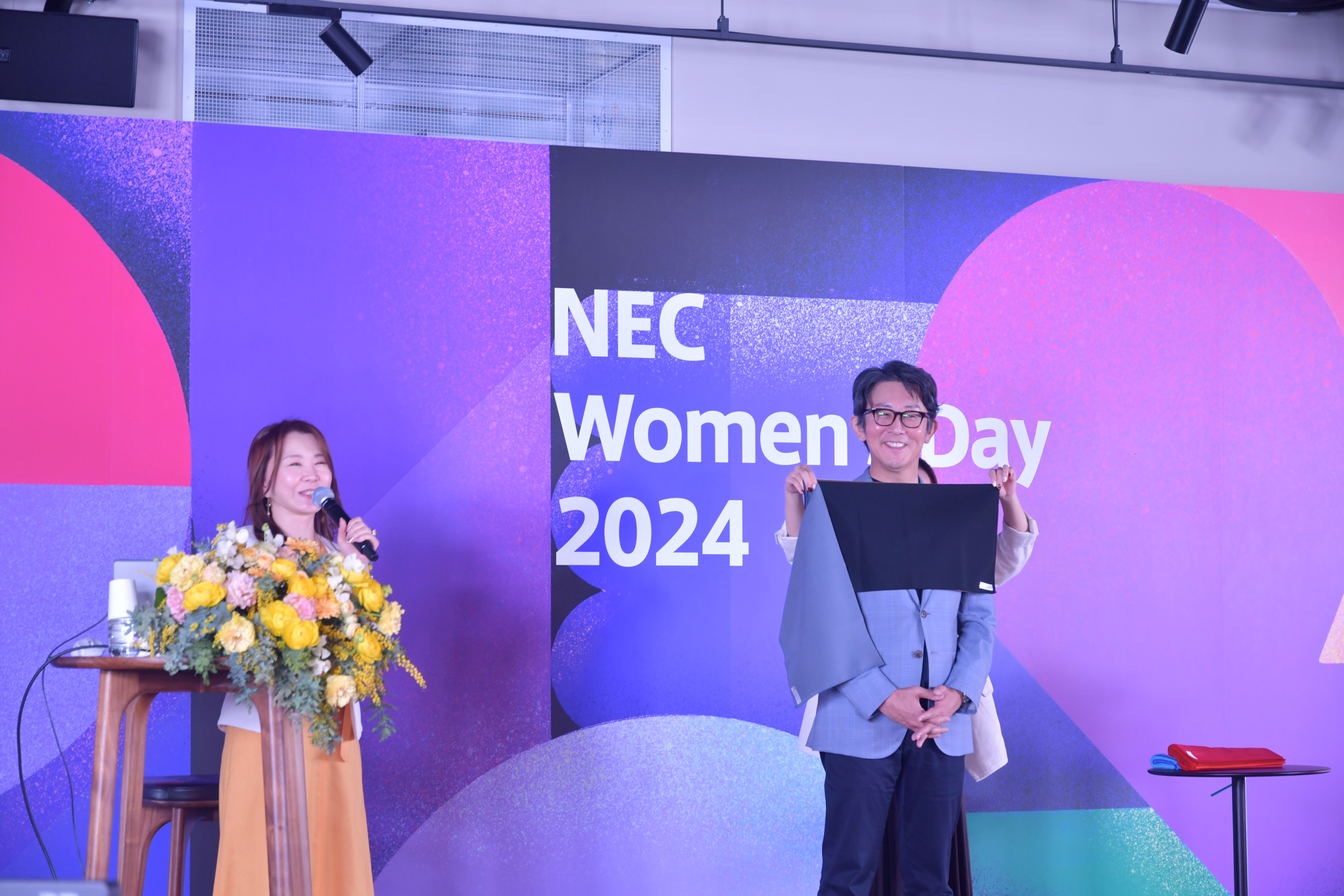 NECパーソナルカラーセミナー風景