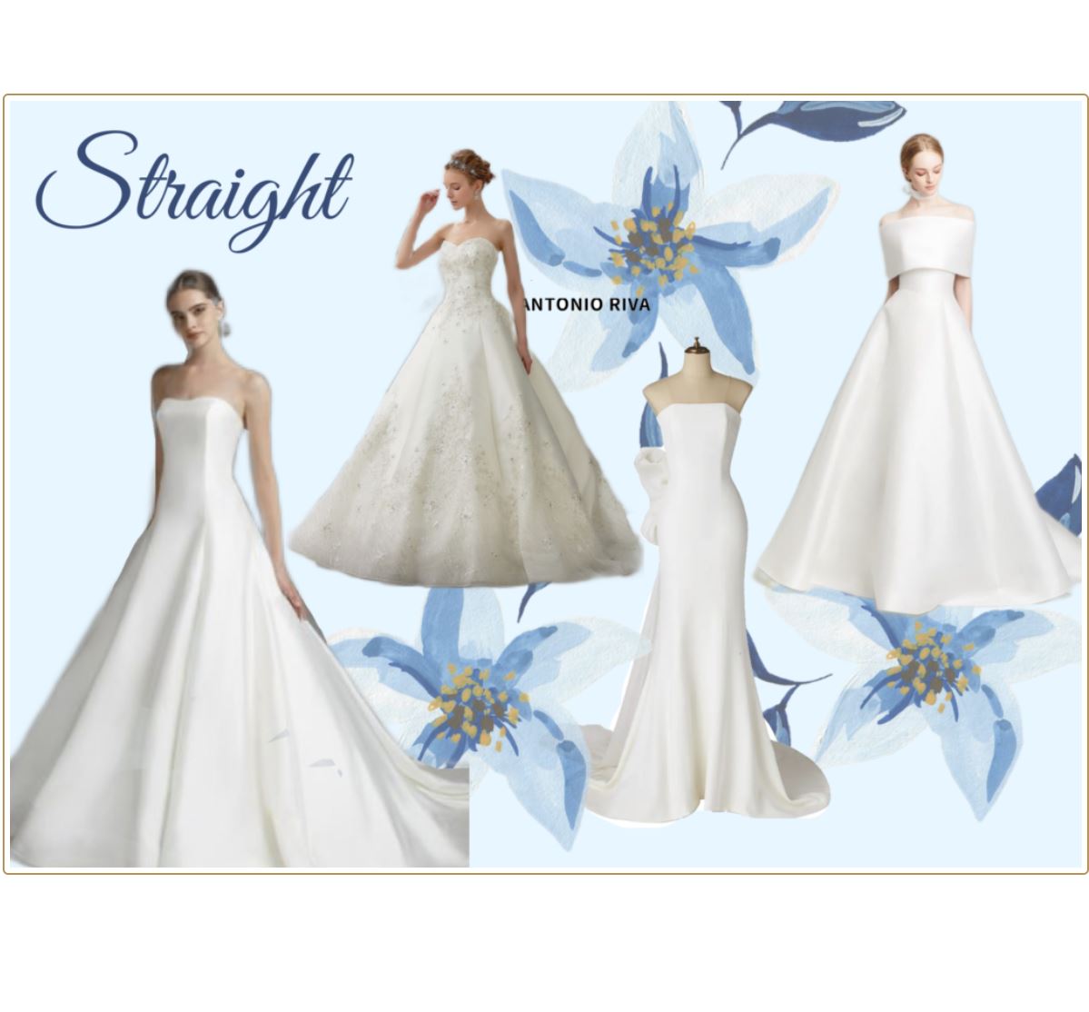 骨格タイプ別ウェディングドレス"