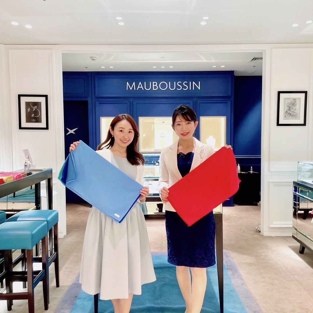 モーブッサン名古屋三越店様で、パーソナルカラー診断イベント